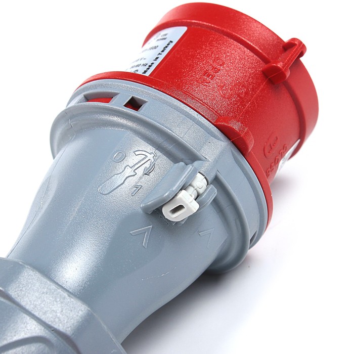 Вилка кабельная T-plast, 16 A, 3P+N+E, IP 44, 31.05.301.1600,