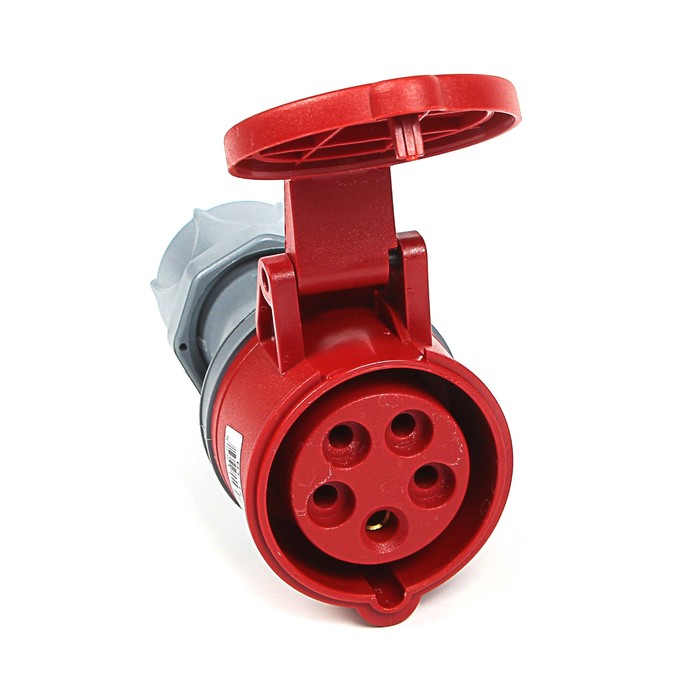 Розетка каьельная T-plast, 16 A, 3P+N+E, IP 44, 31.05.304.1600,