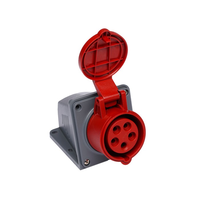 Розетка настенная T-plast, 16 A, 3P+N+E, IP 44, 31.05.307.1600,