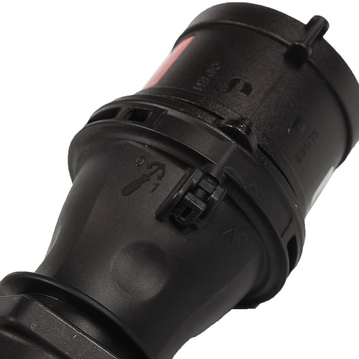 Вилка кабельная T-plast, 32 A, 3P+N+E, IP 44, черная, 31.07.301.0300,