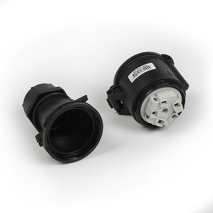 Розетка каьельная T-plast, 32 A, 3P+N+E, IP 44, черная, 31.07.304.0300,