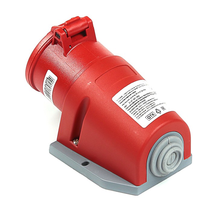 Розетка каьельная T-plast, 32 A, 3P+N+E, IP 44, 31.07.307.1600,