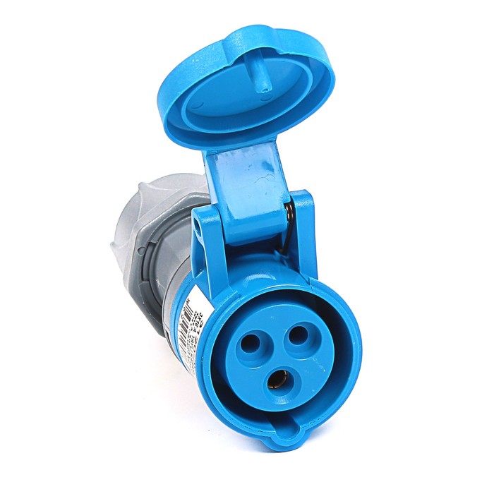 Розетка каьельная T-plast, 16 A, 2P+E, IP 44, 31.20.304.0900,