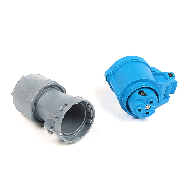 Розетка каьельная T-plast, 16 A, 2P+E, IP 44, 31.20.304.0900,