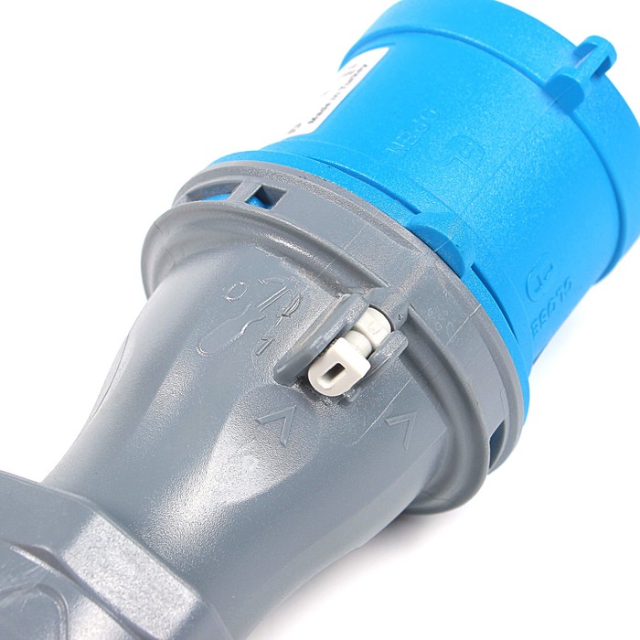 Вилка кабельная T-plast, 32 A, 2P+E, IP 44, 31.24.301.0900,