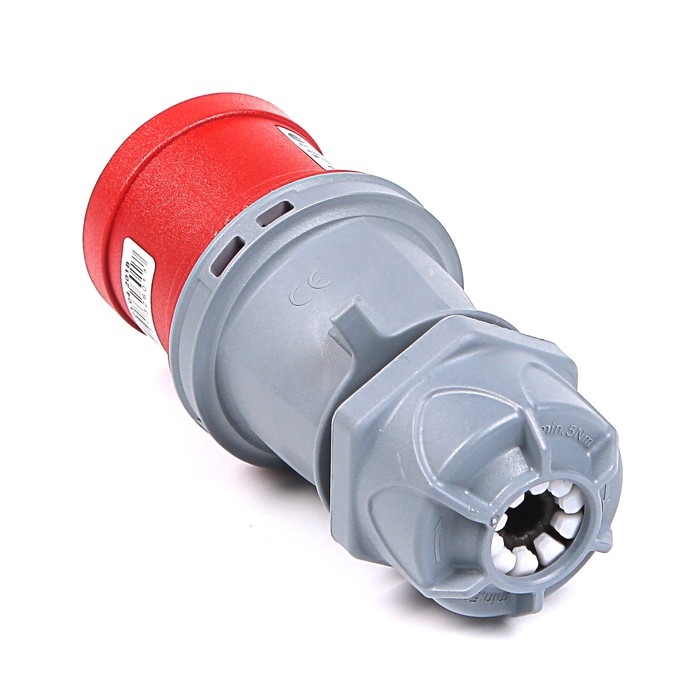 Вилка кабельная T-plast, 32 A, 3Р+Е, IP 44, 31.26.301.1600,