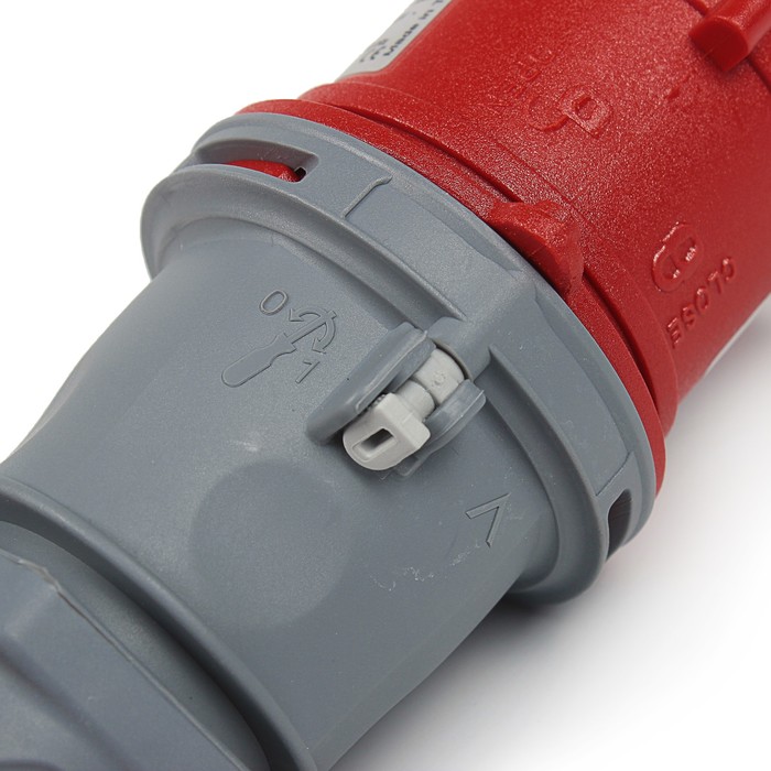 Вилка кабельная T-plast, 32 A, 3Р+Е, IP 44, 31.26.301.1600,