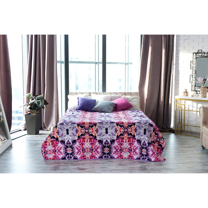 Покрывало Этель Минералы 1,5 сп. Александрит 150х220 см, микрофибра 100% п/э