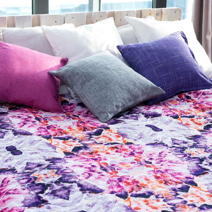 Покрывало Этель Минералы евро макси Александрит 220х240 см, микрофибра 100% п/э