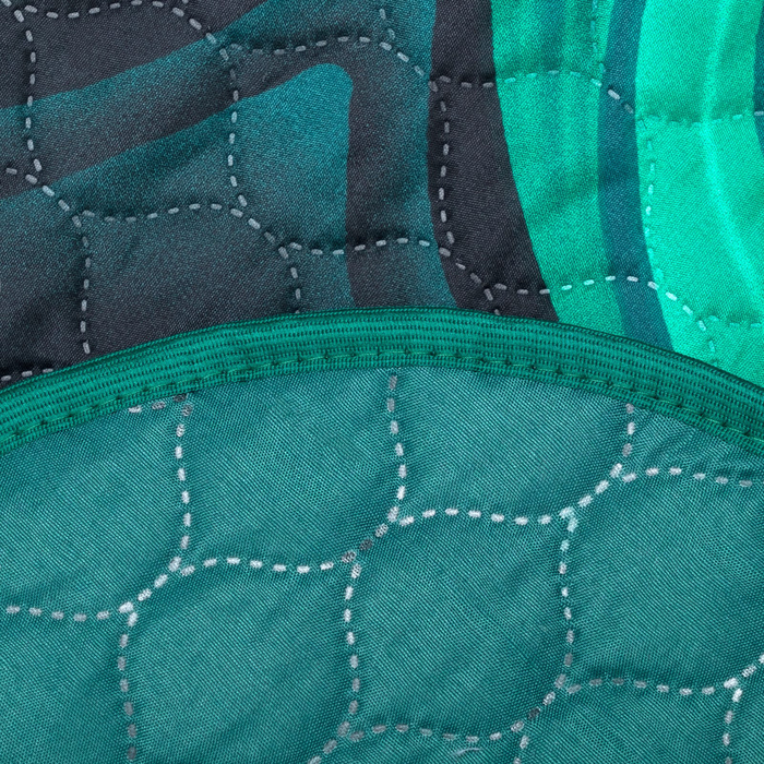 Покрывало Этель Минералы евро макси Малахит 220х240 см, микрофибра 100% п/э