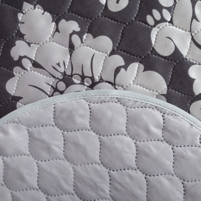 Покрывало "Этель" шёлк 2 сп. Бархат 180х220 см, искусственный шёлк 100% п/э