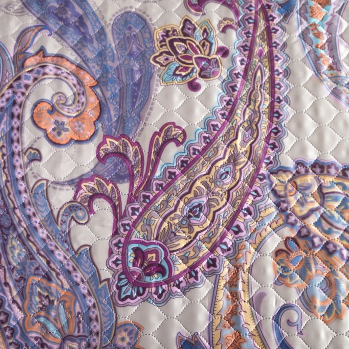 Покрывало "Этель" шёлк 1,5 сп. Средиземноморский Стиль 150х220 см, искусственный шёлк 100% п/э