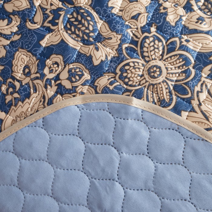 Покрывало "Этель" шёлк 2 сп. Фантазия 180х220 см, искусственный шёлк 100% п/э