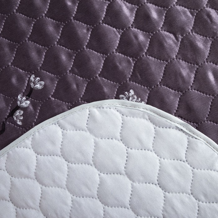 Покрывало "Этель" шёлк 1,5 сп. Сакура 150х220 см, искусственный шёлк 100% п/э