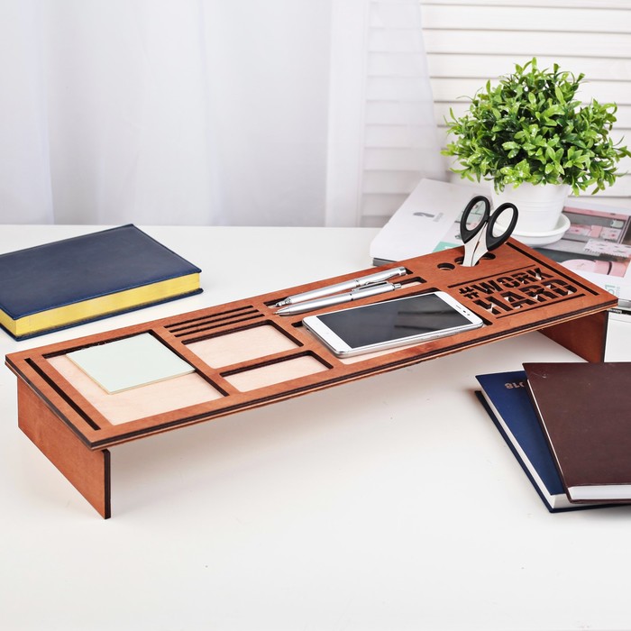 Органайзер для клавиатуры "Work hard"