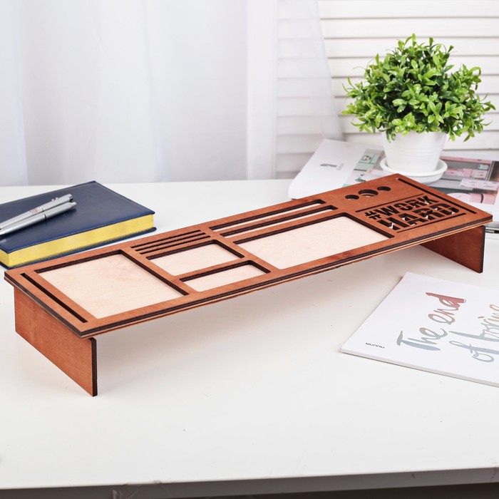 Органайзер для клавиатуры "Work hard"