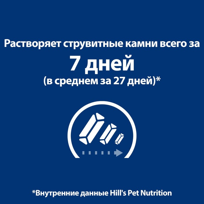 

Сухой корм Hill's Prescription Diet c/d для кошек при профилактике МКБ, курица 1,5кг