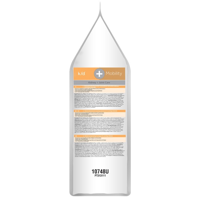 Сухой корм Hill's Cat k/d+mobility для кошек, лечение почечной недостаточности и суставов, 2 кг