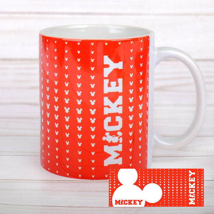 Кружка сублимация "Mickey", Микки Маус, 350 мл