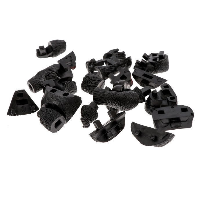 3D пазл "Редкие животные", 4 вида, МИКС