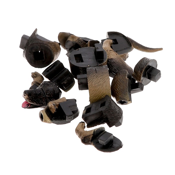 3D пазл "Собачки", 4 вида, МИКС