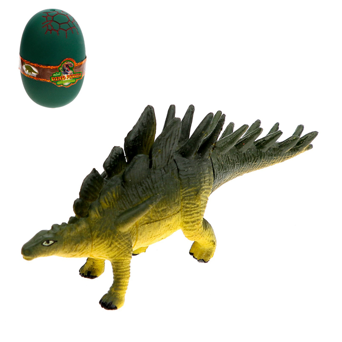 3D пазл "Динозавры", 4 вида, МИКС