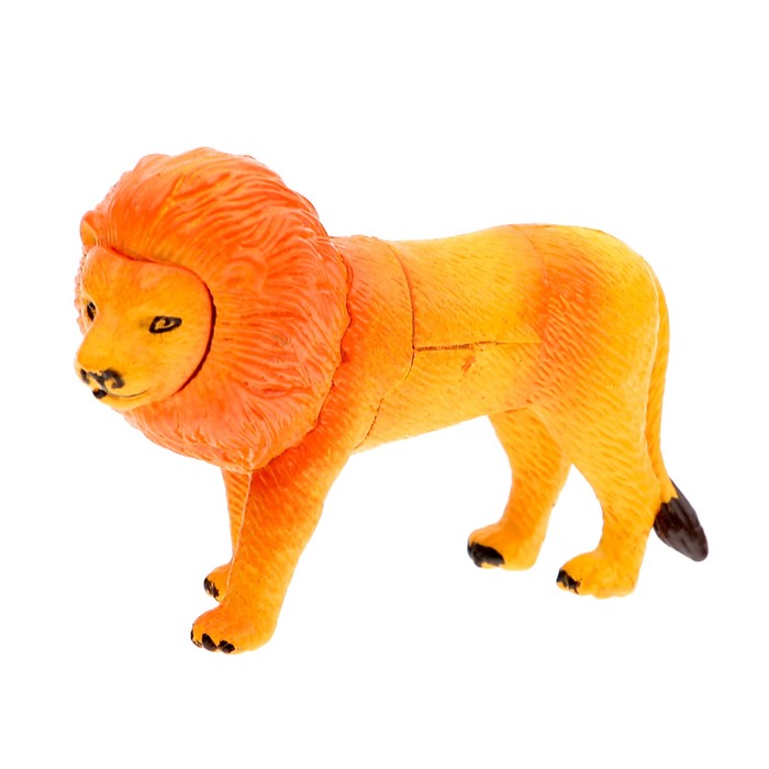 3D пазл "Дикие животные-2", 4 вида, МИКС