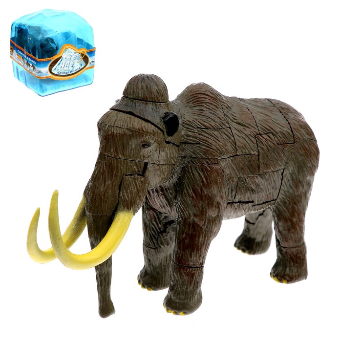 3D пазл "Ледниковый период", 4 вида, МИКС