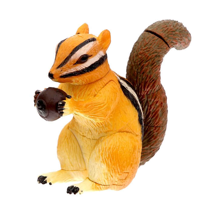 3D пазл "Лесные животные", 4 вида, МИКС