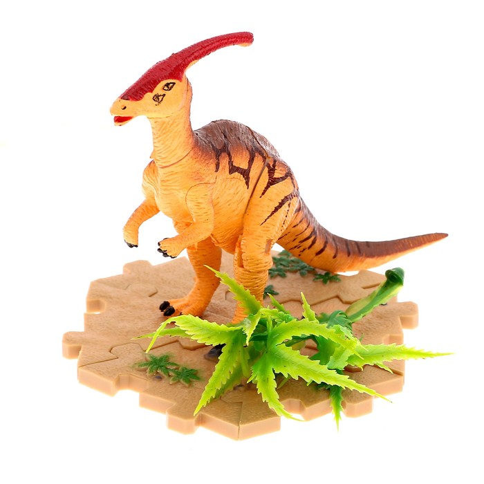 3D пазл "Эра динозавров", 4 вида, МИКС