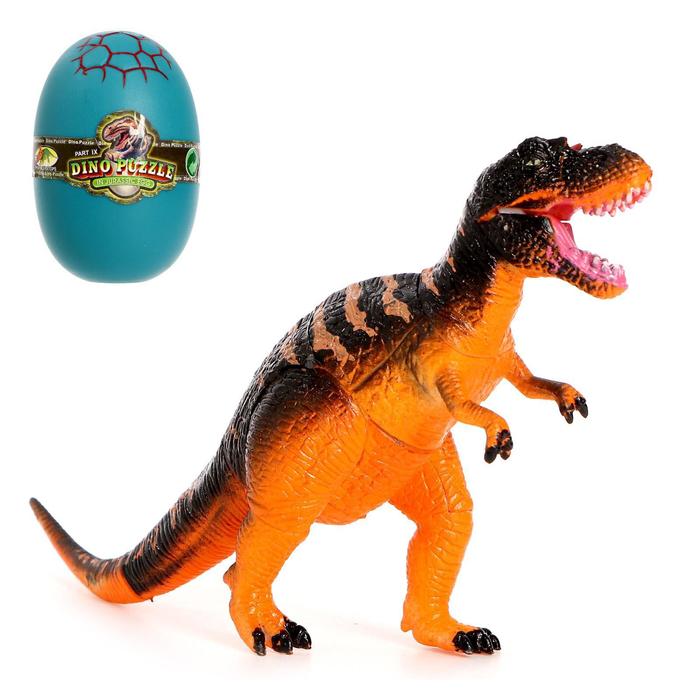 3D пазл "Мир динозавров-1", 4 вида, МИКС