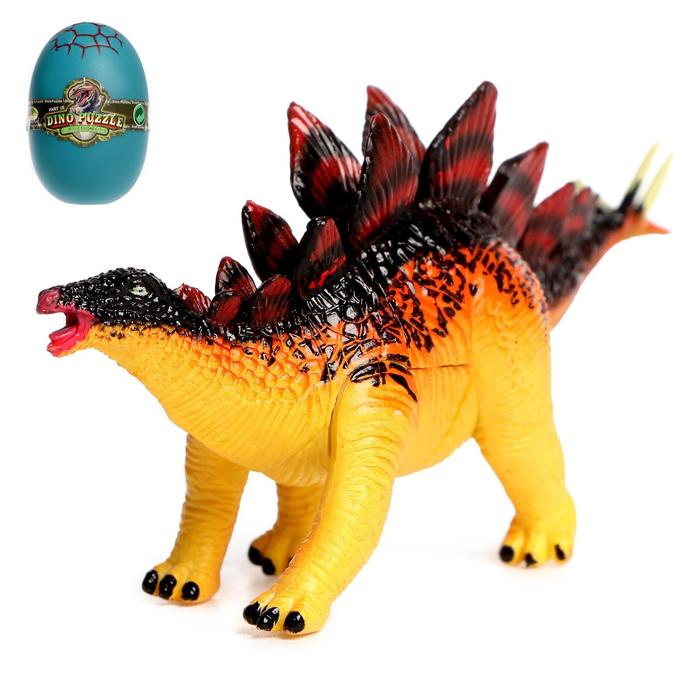 3D пазл "Мир динозавров-1", 4 вида, МИКС