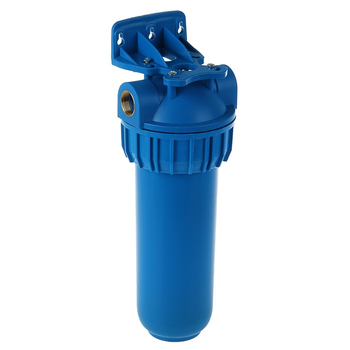 Корпус для фильтра 3/4" 10S, PP, внутренняя резьба, без картриджа, синий