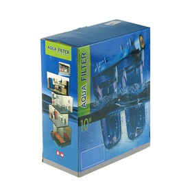 

Корпус для фильтра 1" 10S, ABS+PP, двойной, внутренняя резьба, без картриджа, прозрачный