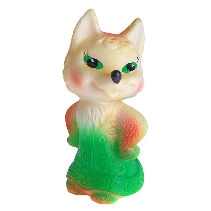 Резиновая игрушка "Лиса Лизавета"