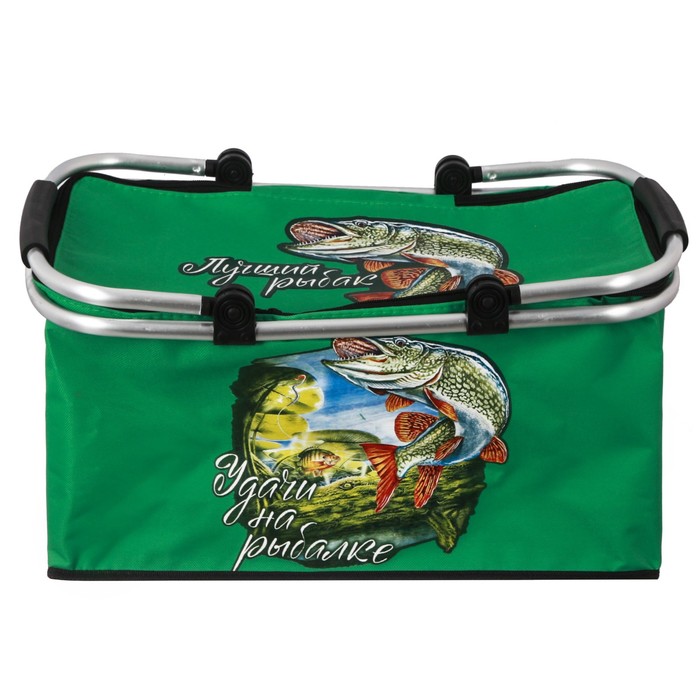 Термосумка "Удачи на рыбалке", 30 л