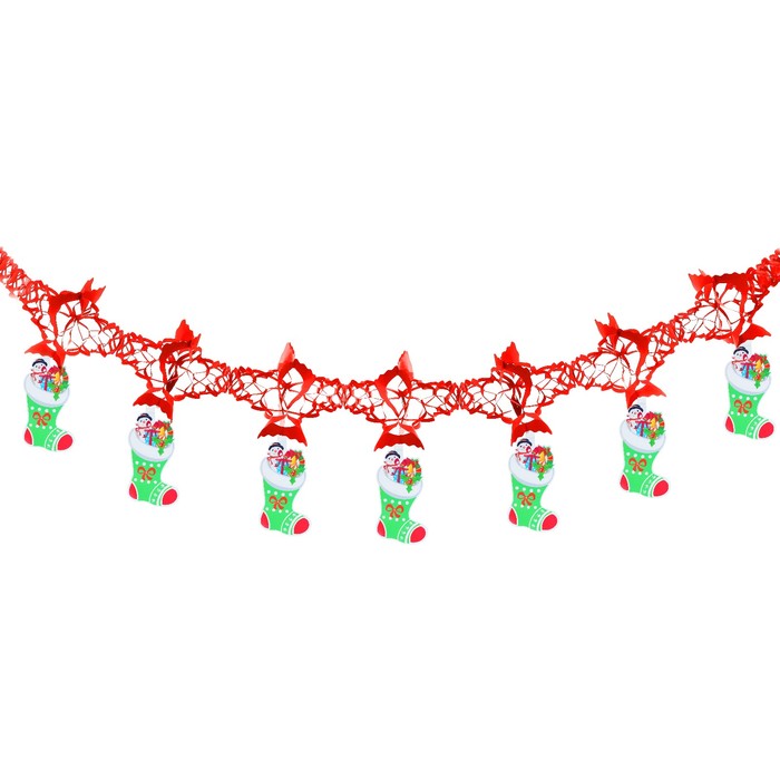 Гирлянда новогодняя "Сапожок"