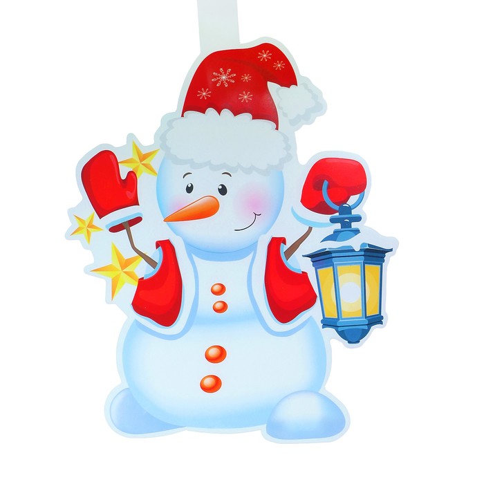 Гирлянда новогодняя "Снеговик"