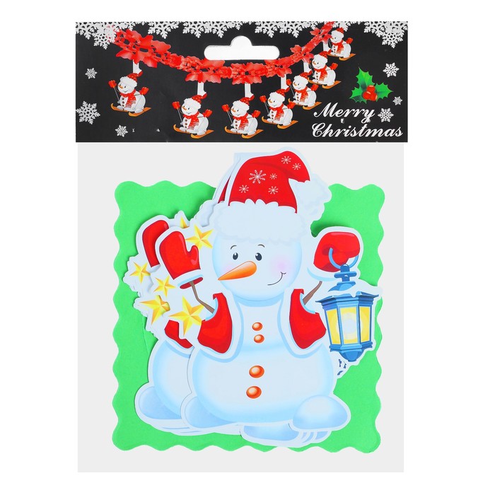 Гирлянда новогодняя "Снеговик"