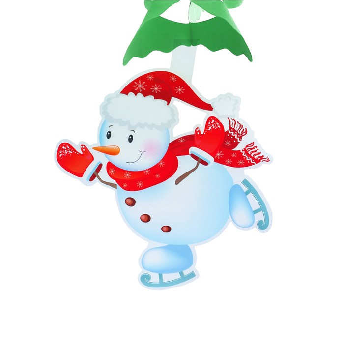 Гирлянда новогодняя "Снеговик"