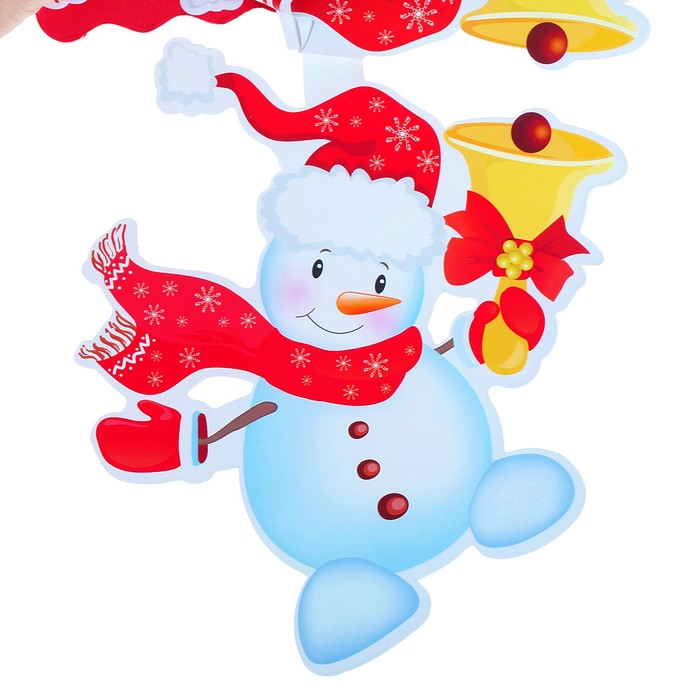 Гирлянда новогодняя "Снеговик"