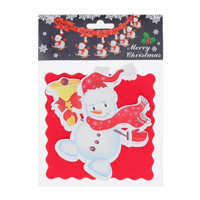 Гирлянда новогодняя "Снеговик"