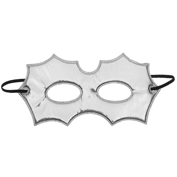 Карнавальная маска "Злодей", цвет серебро