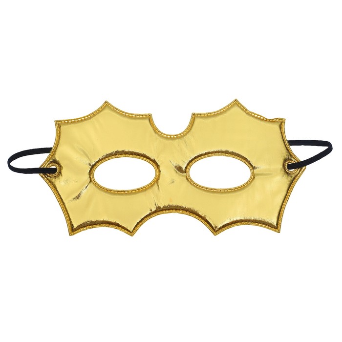 Карнавальная маска "Злодей", цвет золото