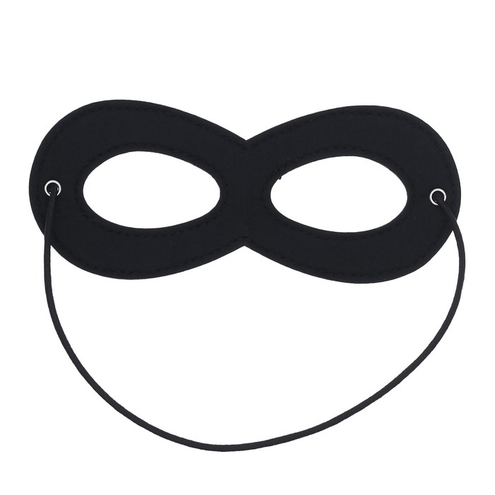 Карнавальная маска "Тайна", цвет чёрный