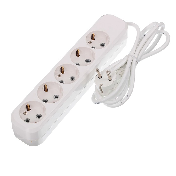 Удлинитель RUKA, 5 розеток, 2 м, 16 А, с з/к, 32.74.523.0402,