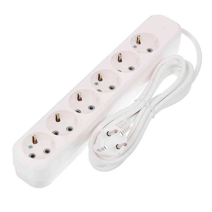 Удлинитель RUKA, 6 розеток, 3 м, 16 А, с з/к, 32.74.623.0403,