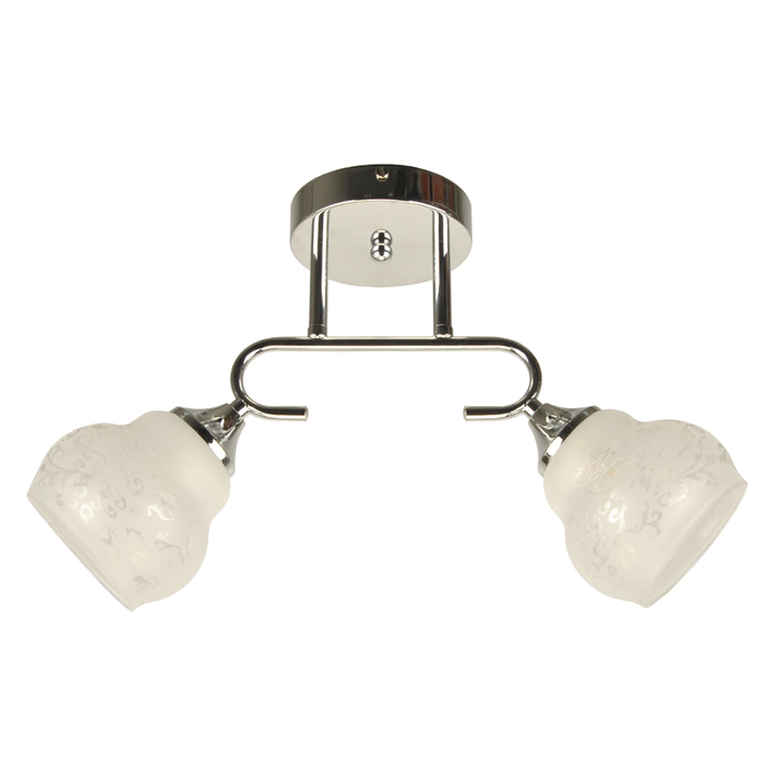 Люстра "Каскад" 2x60Вт E27 хром