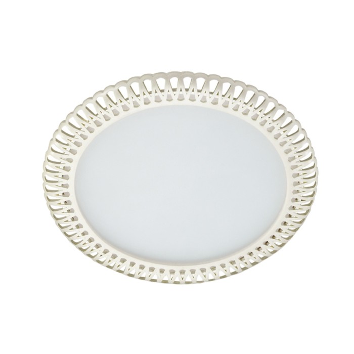 Встраиваемый светильник светодиодный Novotech, 6 Вт, 220 В, 110x110 мм, d=110 мм, белый