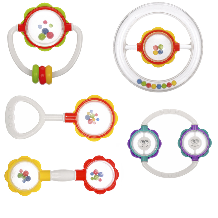 Набор погремушек «Любимому малышу № 2», 5 шт.